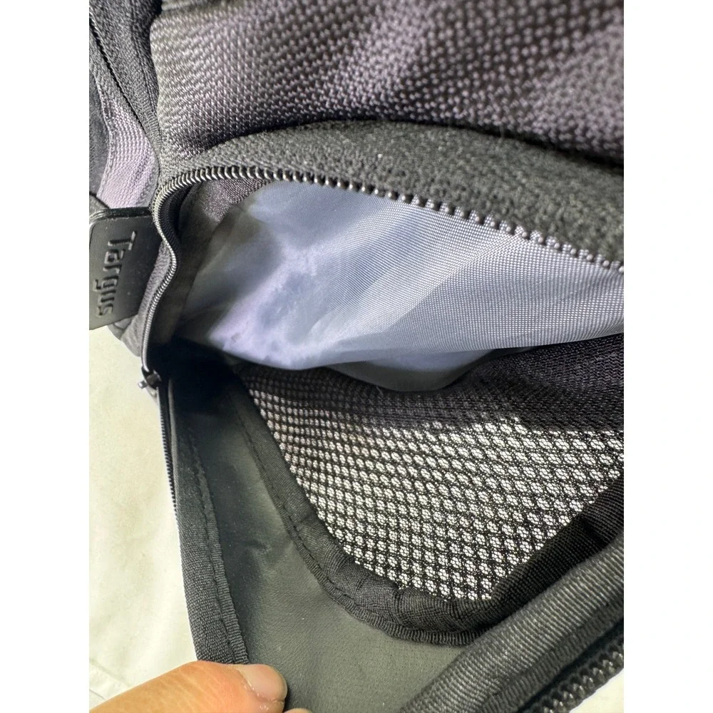 Targus Rolling Laptop Backpack Black Grey Travel Business Wheeled Bag Case